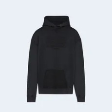 메종 마르지엘라 리버스 로고 코튼 후드